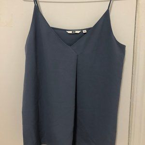 Blue gray top by Uniqlo